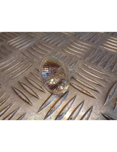 ampoule spot halogene mr11 12v - 20w gu4 pour phare tete de fourche moto scooter