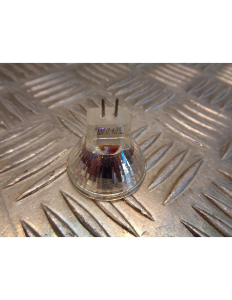 ampoule spot halogene mr11 12v - 20w gu4 pour phare tete de fourche moto scooter