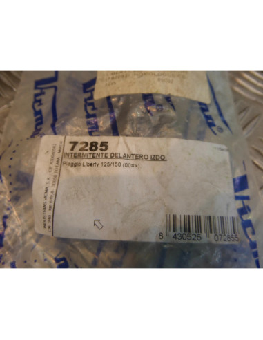 clignotant avant gauche pour scooter piaggio 125 liberty apres 2000