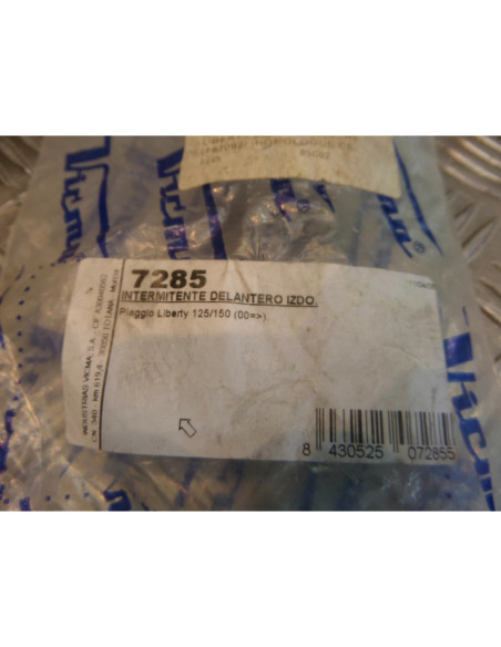 clignotant avant gauche pour scooter piaggio 125 liberty apres 2000