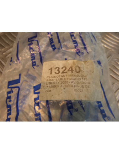 clignotant avant gauche pour scooter piaggio 125 liberty apres 2000