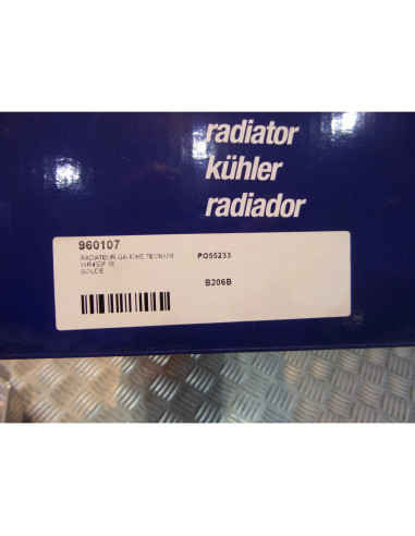 radiateur eau gauche tecnium b206b moto yamaha wr 450 f wrf 2016 - 18 bihr 96010