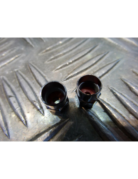 jeu de 2 x embout de valve bouchon scooter moto quad ..