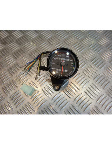 compteur vitesse mecanique noir voyant tableau bord voyant universel adaptable m