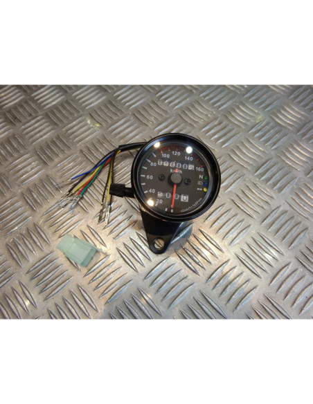 compteur vitesse mecanique noir voyant tableau bord voyant universel adaptable m