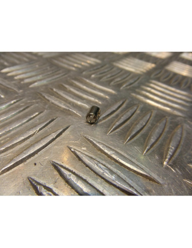 1 serre cable boule pour gaz accelerateur moto scooter diam 5,5 mm lg 6 mm perca