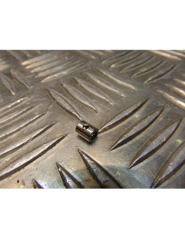 1 serre cable boule pour gaz accelerateur moto scooter diam 5,5 mm lg 6 mm perca