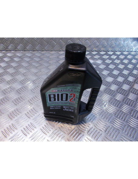huile maxima bio 2t moto scooter moto 2 temps 100% synthetique