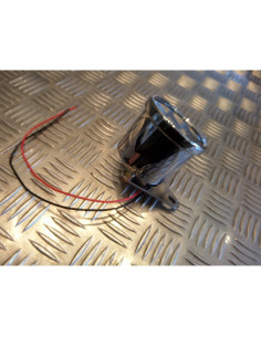 compteur vitesse 180 kms / h universel adaptable chrome meca moto scooter quad 2