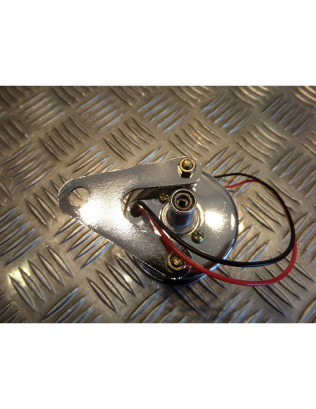 compteur vitesse 180 kms / h universel adaptable chrome meca moto scooter quad