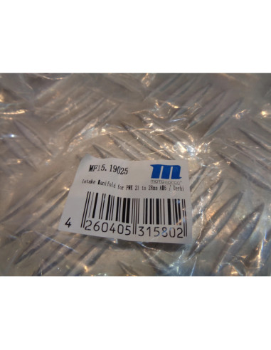 pipe admission motoforce pour carburateur pwk 21 a 28 mm moto mecaboite derbi et