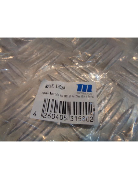 pipe admission motoforce pour carburateur pwk 21 a 28 mm moto mecaboite derbi et