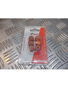 6 galets variateur JASIL 15 X 12 mm - 7,5 gr scooter mbk 50 booster nitro next r