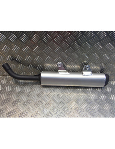 silencieux art tecnium alu pot echappement cross 2 temps moto husqvarna tc 250 2