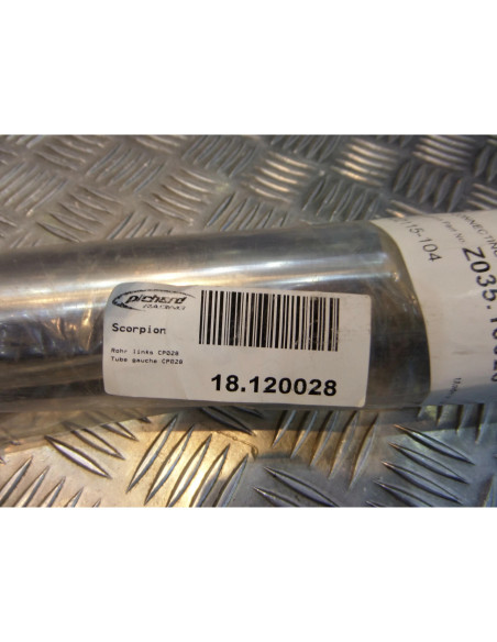 manchon tube gauche CP028 silencieux scorpion moto ducati 900 ss fi Z035.10028