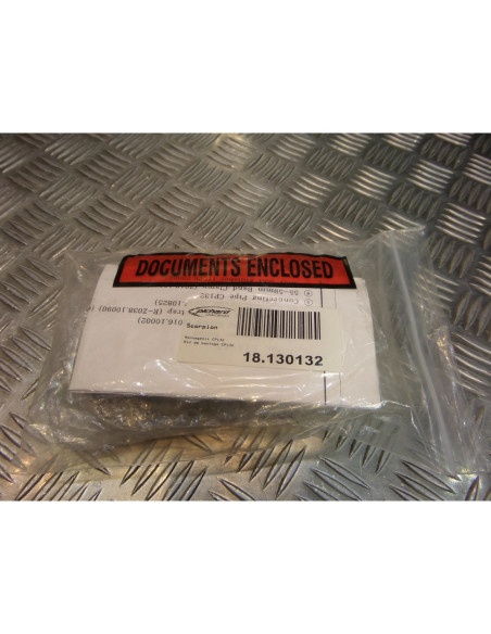 montage scorpion cp132 tube pot silencieux moto yamaha yzf 600 r6 Z039.YA68 col