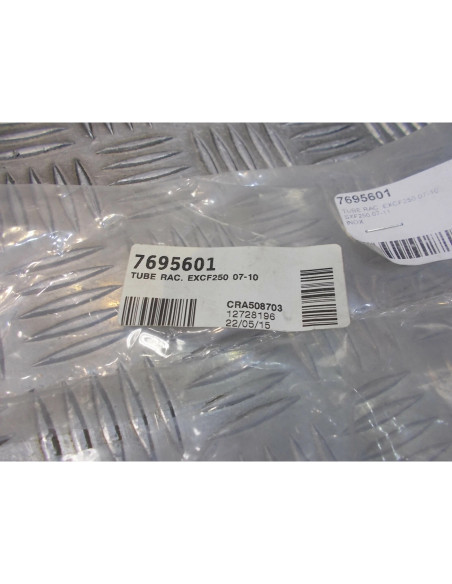 tube intermediaire raccord pot echappement origine sur silencieux crd moto ktm e