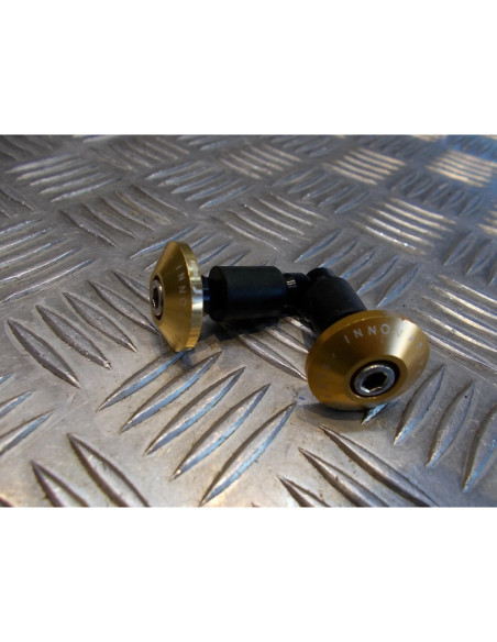 jeu embout or plat guidon diametre 22 mm moto scooter universel adaptable quad