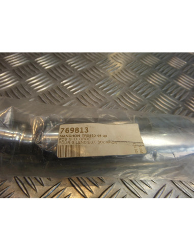 manchon tube droit CP015 silencieux scorpion moto yamaha 850 trx 769813 raccord