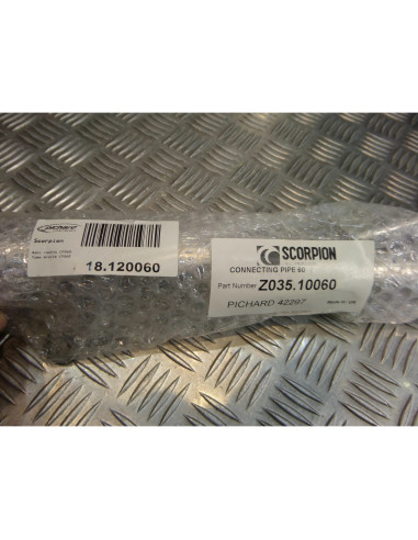 manchon tube droit CP060 silencieux scorpion moto honda 1100 xf x11 Z035.10060 r