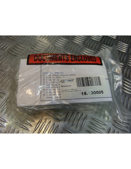 montage scorpion cp005 6 tube pot silencieux moto honda cbr 1100 xx Z039.HA54 m