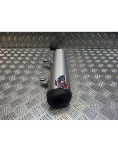 silencieux art tecnium alu pot echappement cross 2 temps moto husqvarna tc 250 2
