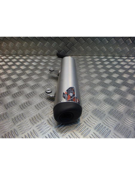 silencieux art tecnium alu pot echappement cross 2 temps moto husqvarna tc 250 2