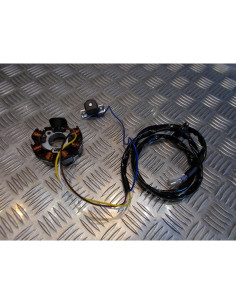 stator bobines allumage adaptable scooter mbk 50 booster ovetto nitro 6 poles 19