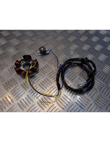 stator bobines allumage adaptable scooter mbk 50 booster ovetto nitro 6 poles 19