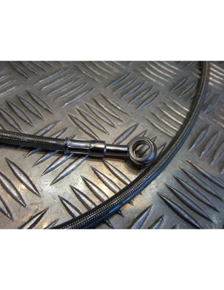 durite de frein universel adaptable type aviation 1400 mm - 140 cm moto scooter