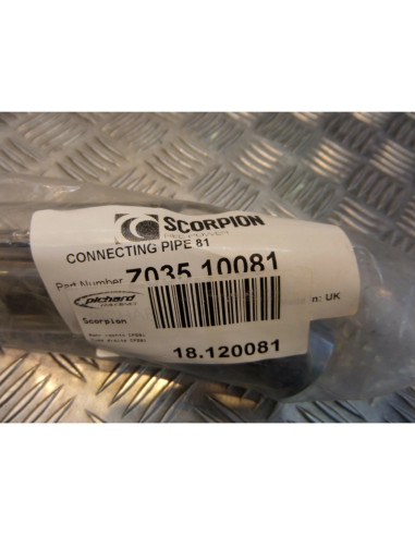 manchon tube droit CP081 silencieux scorpion moto honda cb 900 f hornet Z035.100