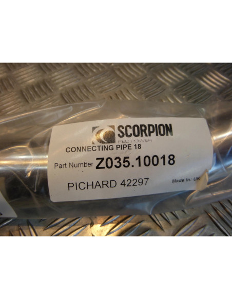 manchon tube CP018 silencieux scorpion moto yamaha yzf 1000 r1 Z035.10018 raccor