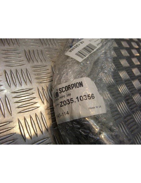 manchon tube droit CP356 silencieux scorpion moto honda 1000 cbf Z035.10356 racc