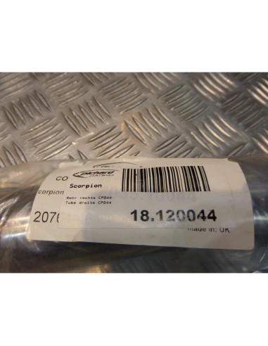 manchon tube droit CP044 silencieux scorpion moto ducati 750 ss Z035.10044 racco