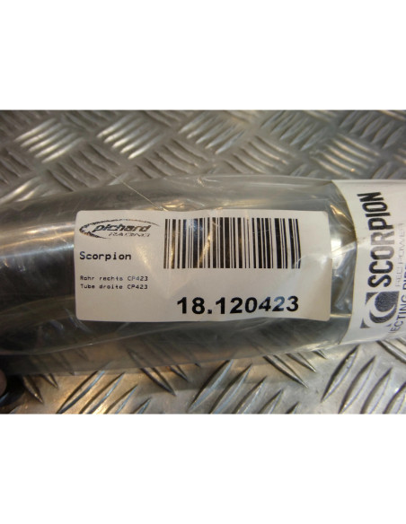 manchon tube droit CP423 silencieux scorpion moto kawasaki z 1000 Z035.10423 rac