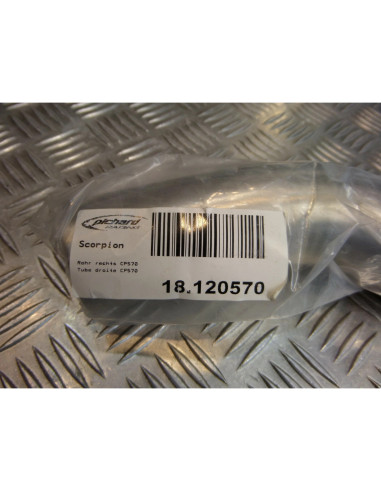 manchon tube droit CP570 silencieux scorpion moto kawasaki z 1000 Z035.10570 rac
