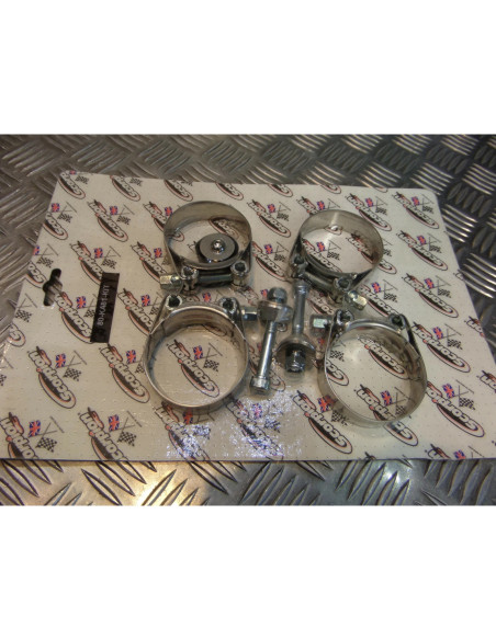 montage scorpion CP459 460 tube pot silencieux moto kawasaki zzr 1400 Z039.KA8