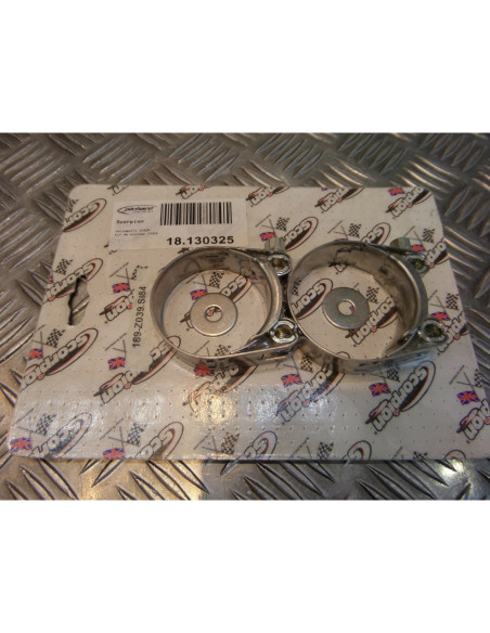 montage scorpion CP325 tube pot silencieux moto suzuki sv 650 Z039.SI84 collier