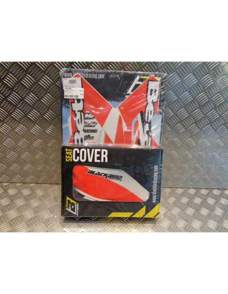 kit complet blackbird autocollants stickers housse de selle dream graphic 3 moto