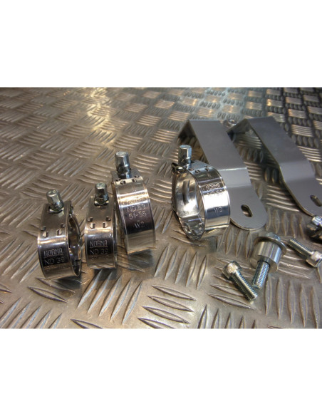 montage scorpion cp080 81 tube pot silencieux moto honda cb 900 hornet Z039.HA76