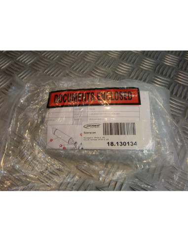 montage scorpion cp134 135 tube pot silencieux moto kawasaki z 1000 Z039.KA69