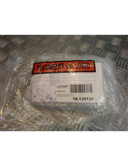 montage scorpion cp134 135 tube pot silencieux moto kawasaki z 1000 Z039.KA69