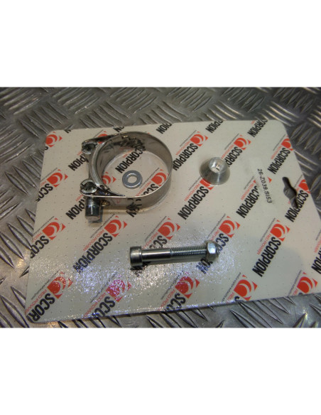 montage scorpion cp032 tube pot silencieux moto suzuki gsx 750 r gsxr Z039.SI53