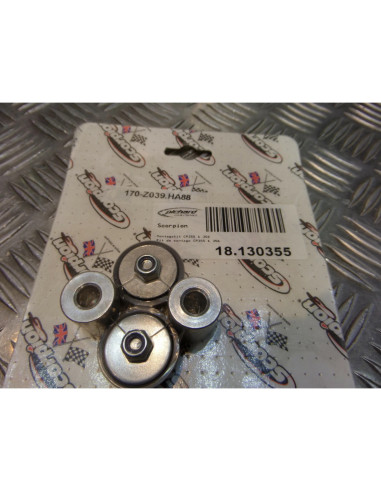 montage scorpion cp355 356 tube pot silencieux moto honda cbf 1000 Z039.HA88 c