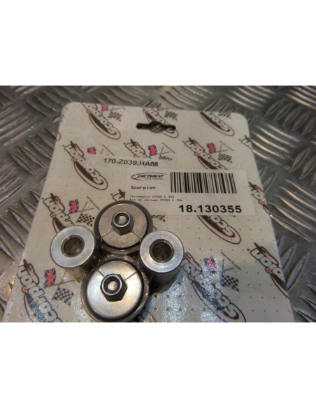 montage scorpion cp355 356 tube pot silencieux moto honda cbf 1000 Z039.HA88 c