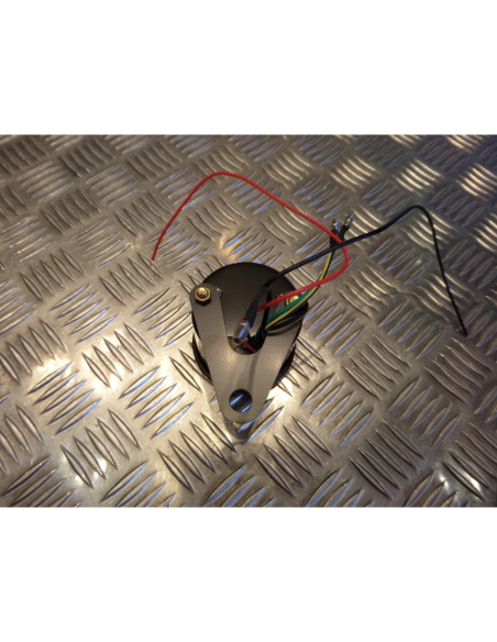 compteur compte tours electrique universel noir adaptable scooter moto quad