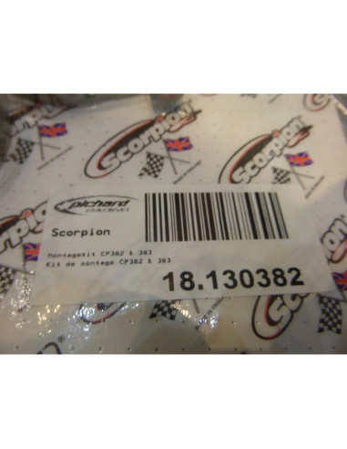 montage scorpion cp382 383 tube pot silencieux moto kawasaki zzr 1400 Z039.KA75