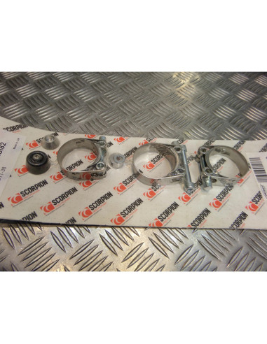 montage scorpion cp252 tube pot silencieux moto suzuki gs 500 f gsf Z039.SI82 co