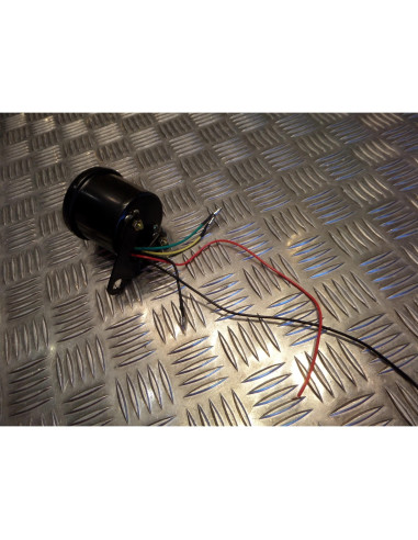 compteur compte tours electrique universel noir adaptable scooter moto quad