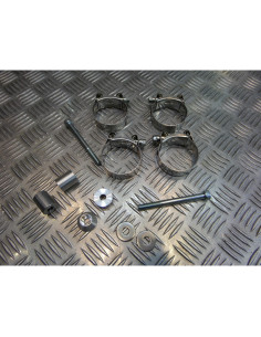 montage scorpion cp121 122 tube pot silencieux moto honda vfr 800 v-tec Z039.HA7